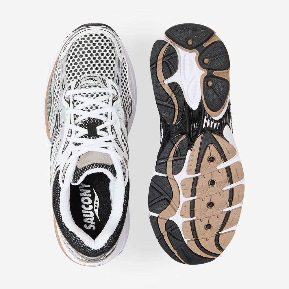 SAUCONY Progrid Omni 9 — White/Beige