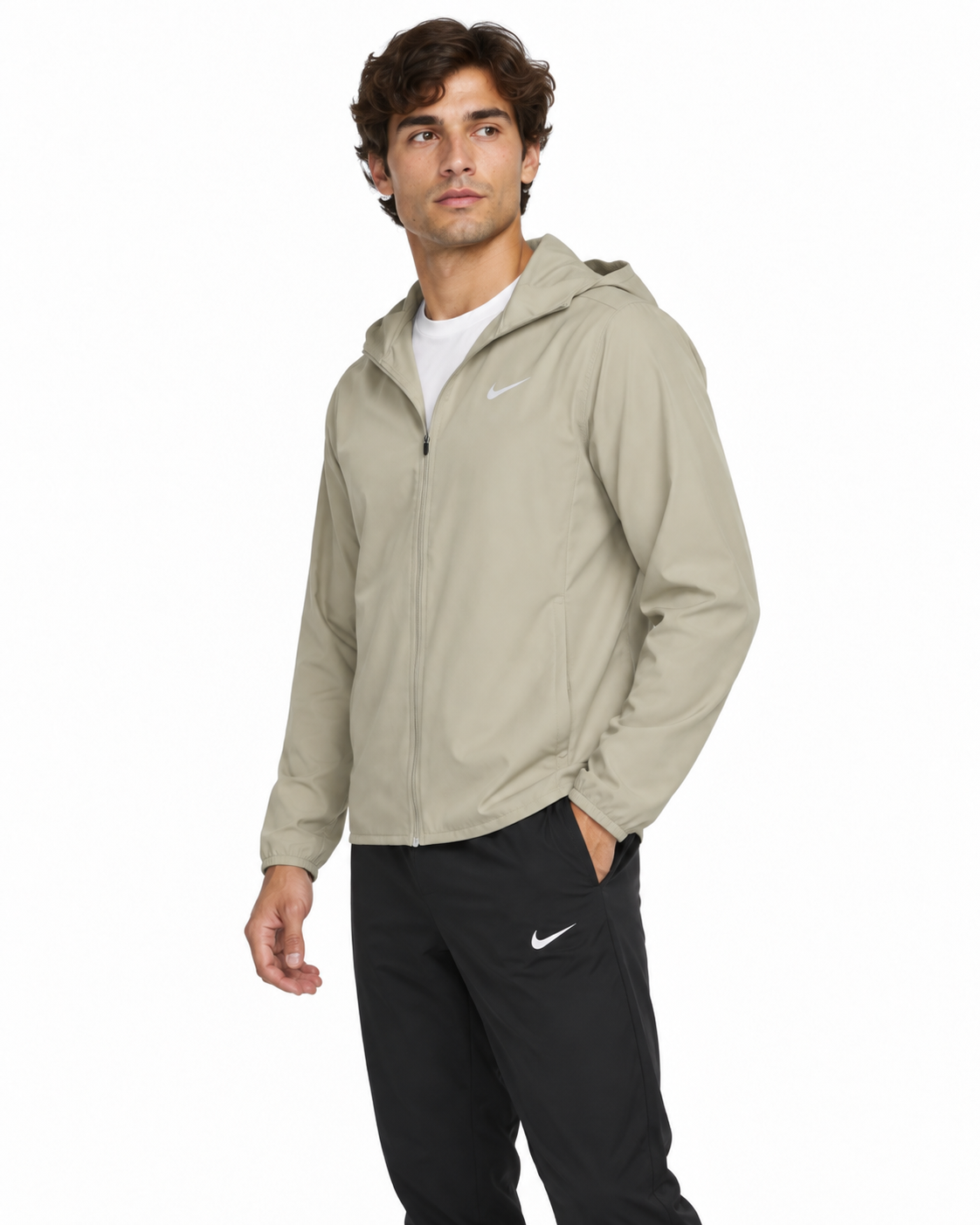 Ensemble Nk Running - Beige/Noir