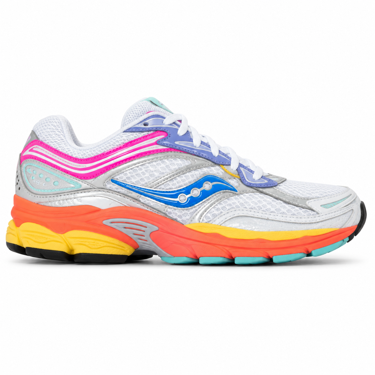 SAUCONY Progrid Omni 9 — Orange/Yellow