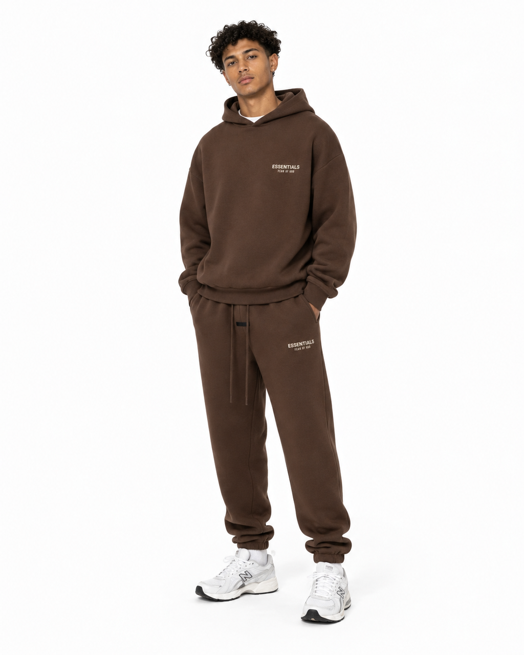 Ensemble Fear of God Essentials - Marron