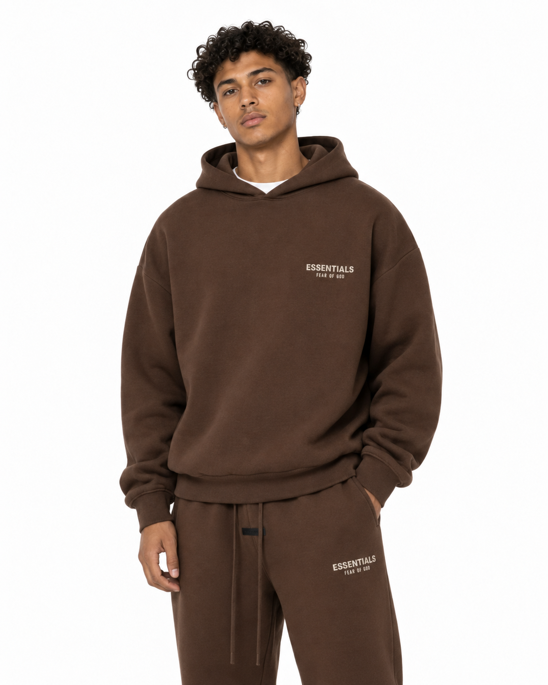 Ensemble Fear of God Essentials - Marron