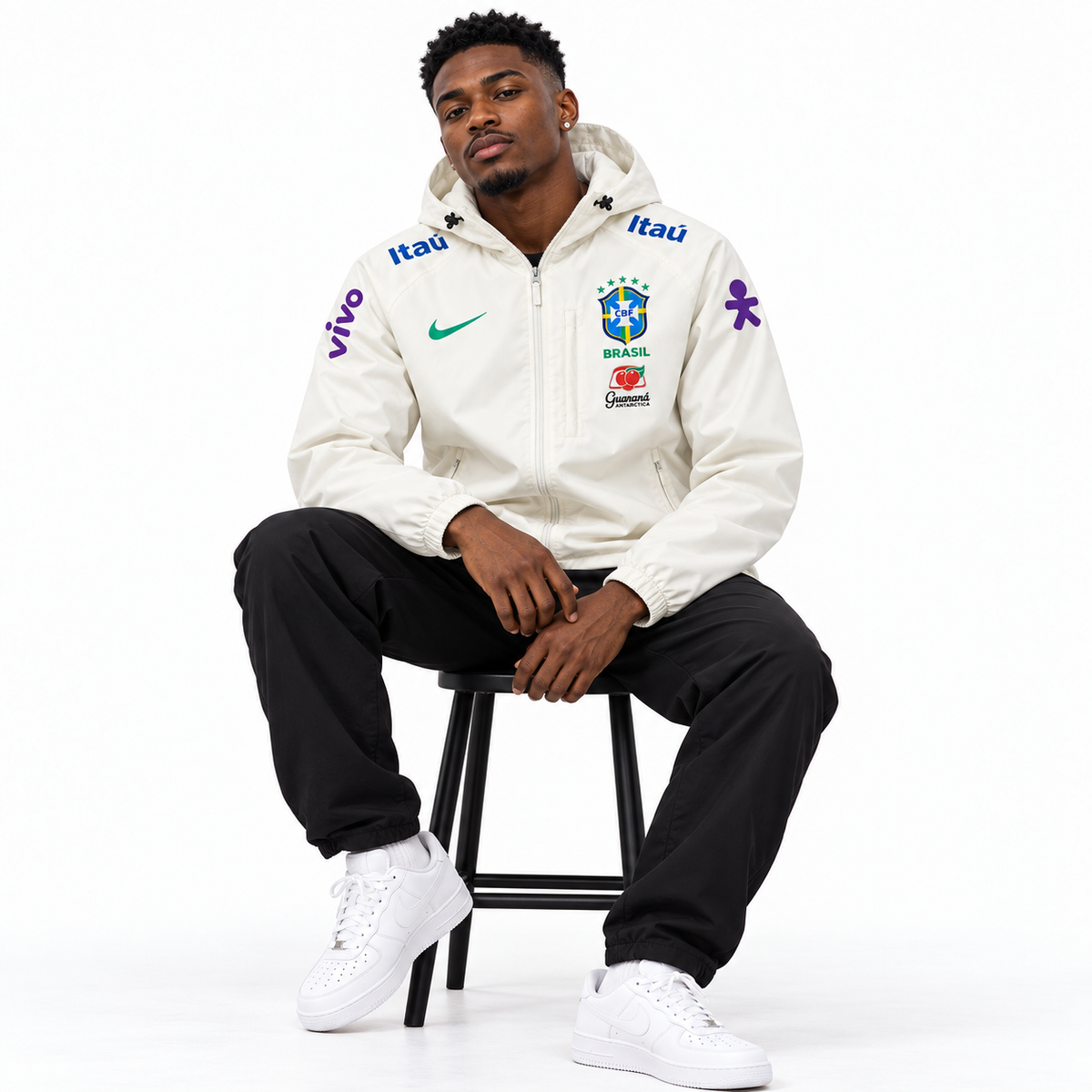 Veste Brésil - Blanc cassé