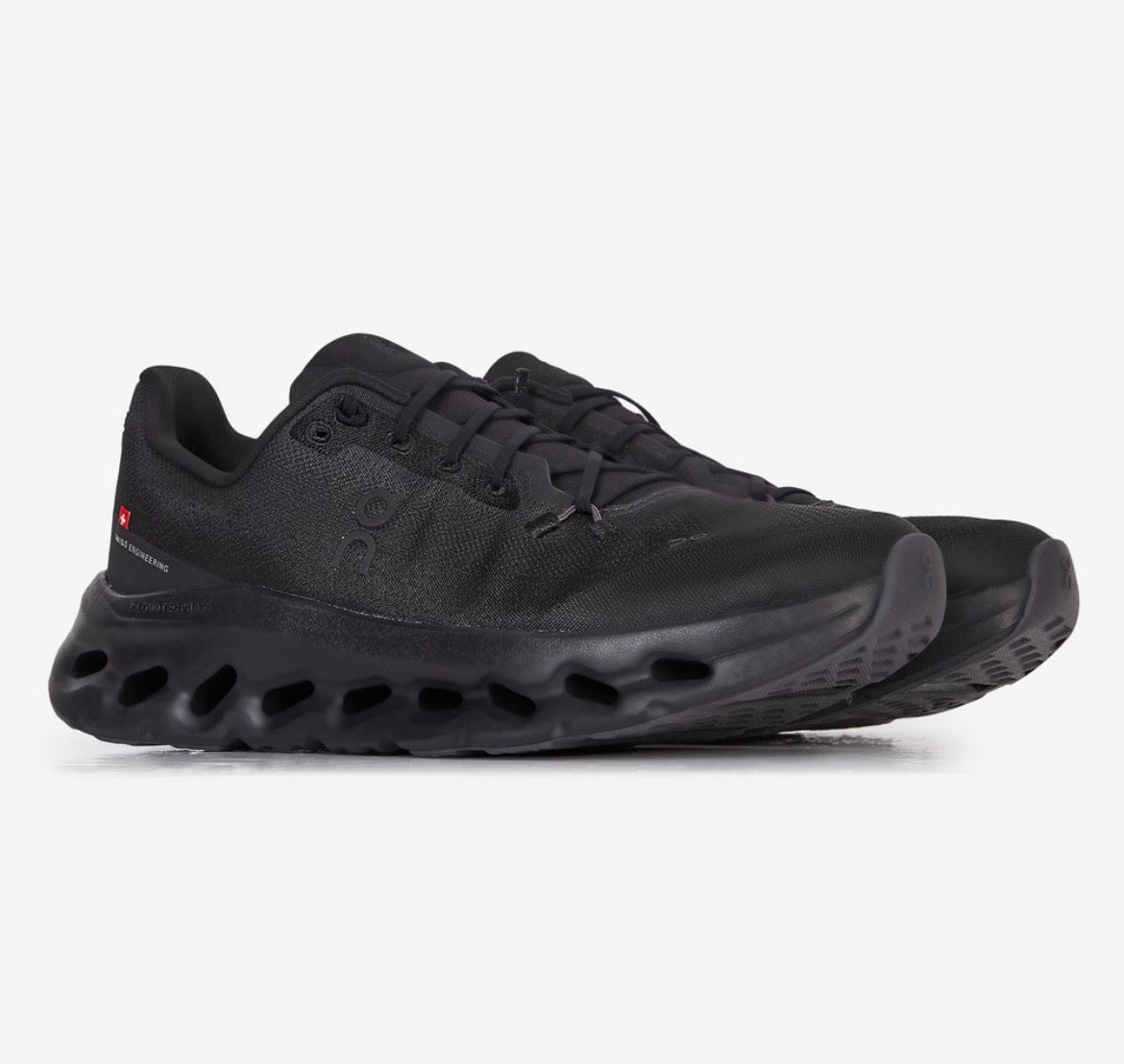 Sneaker running noir - vue paire