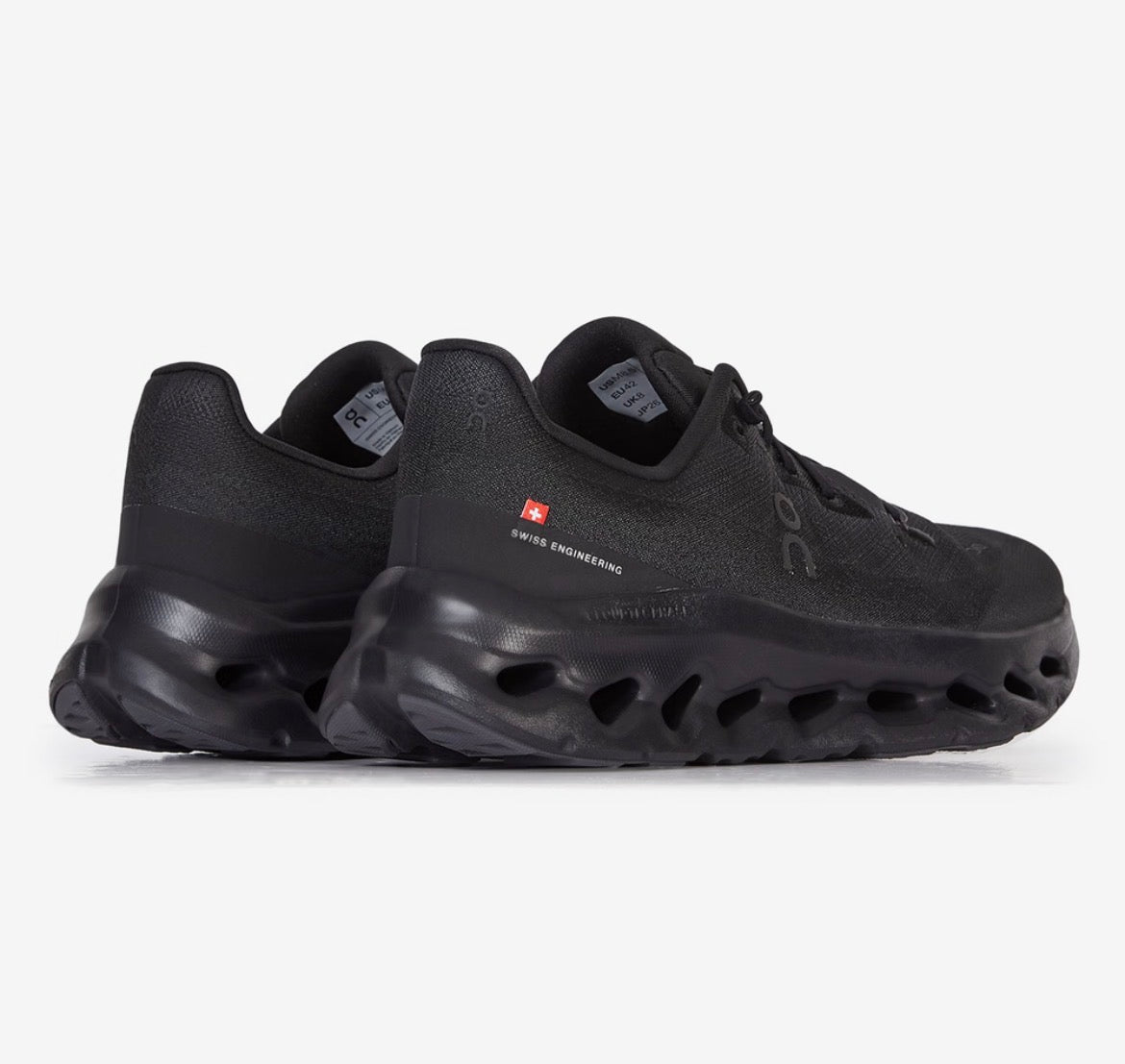 Sneaker running noir - vue arrière