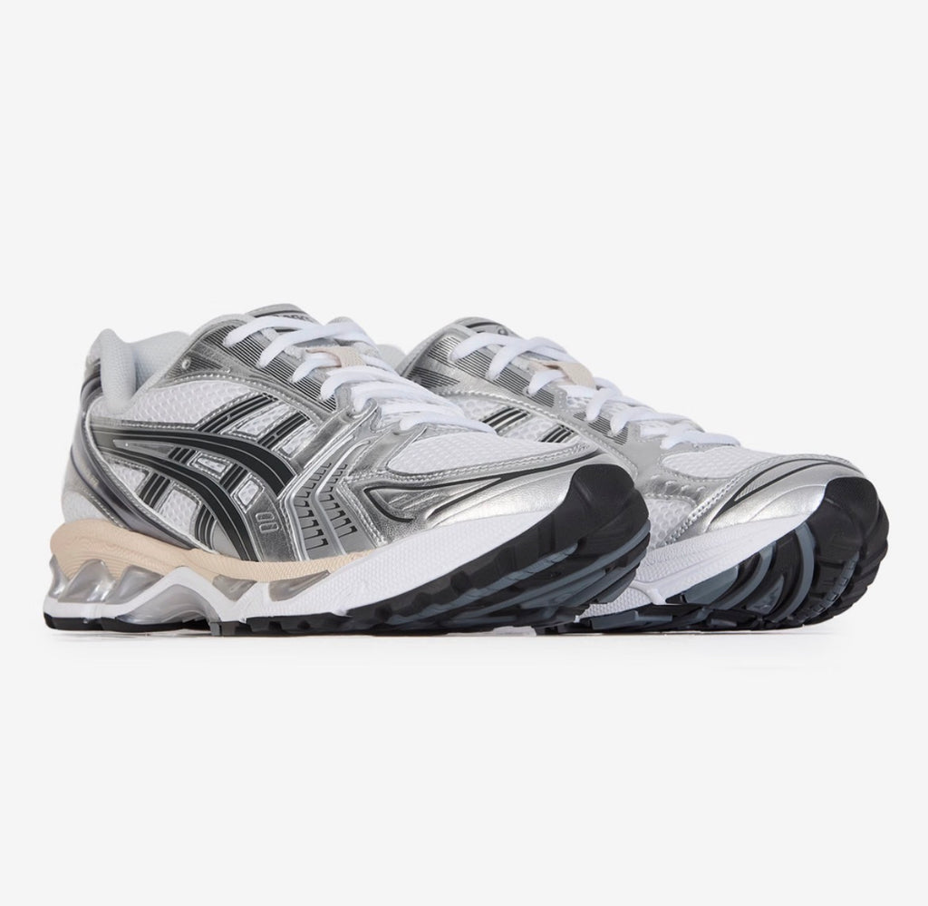 Sneaker running rétro argent - vue paire