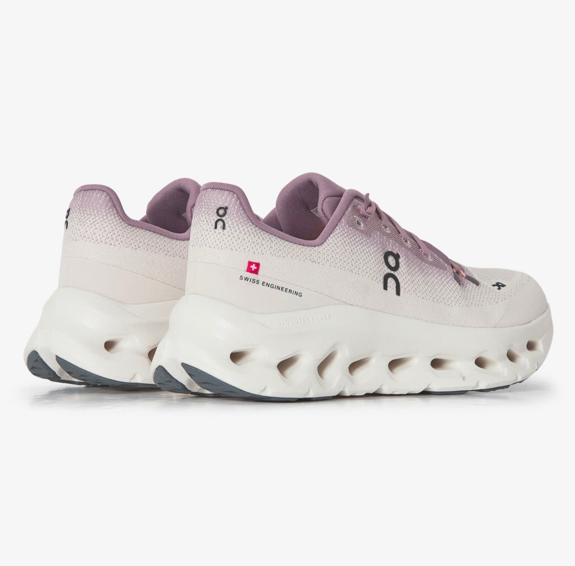 Sneaker running mauve - vue arrière