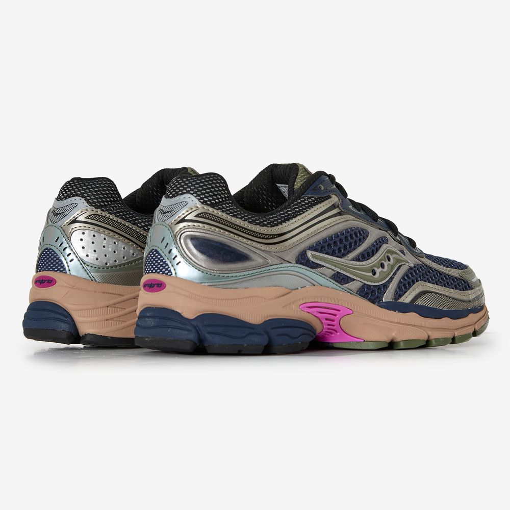SAUCONY Progrid Omni 9 — Navy/Beige