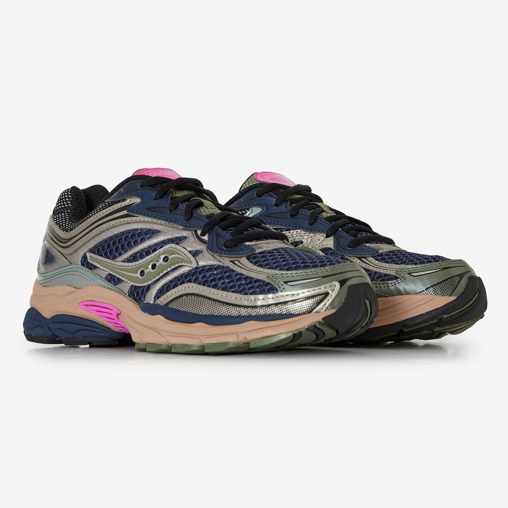 SAUCONY Progrid Omni 9 — Navy/Beige