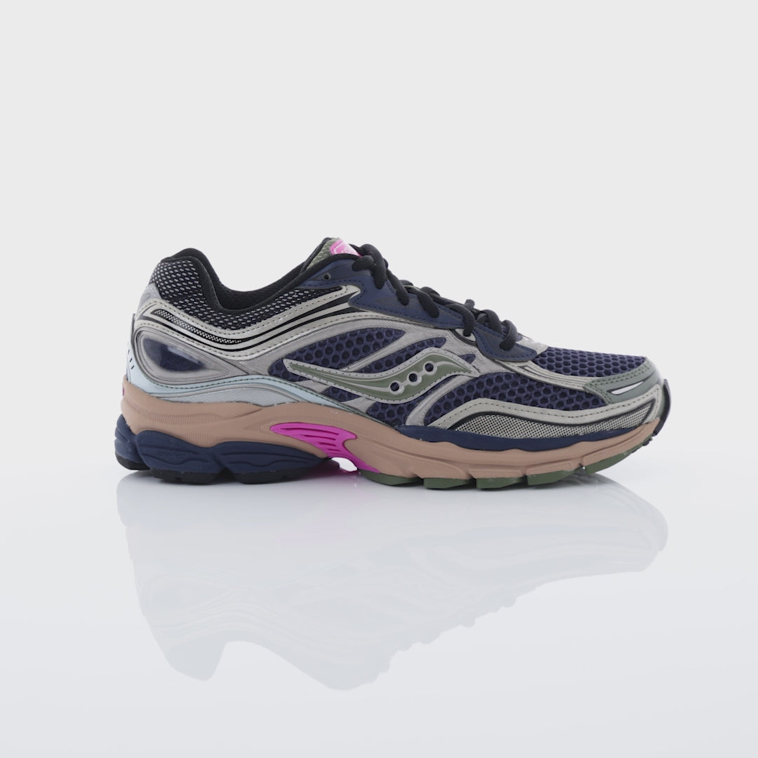SAUCONY Progrid Omni 9 — Navy/Beige